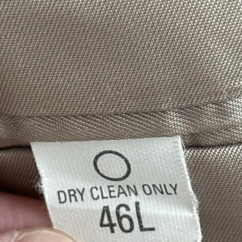 Vintage 90s Orvis Blazer Mens 46L Tan Sport Jacket Coat Material Unknown